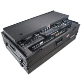 ATA Flight Case For Pioneer XDJ-XZ DJ Controller with Laptop Shelf 1U Rack Space and Wheels - Black