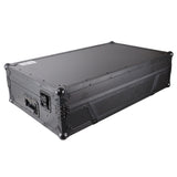 ATA Flight Case For Pioneer XDJ-XZ DJ Controller with Laptop Shelf 1U Rack Space and Wheels - Black