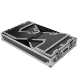 Z-Table Jr Folding DJ Table Mobile Workstation Flight Case Style with Handles and Wheels