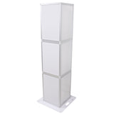 Lumo Stage Acrylic Pillar 6' Column Cube Section Display Pedestal and Base for LED DJ Stage Lighting Dance Floor