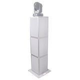 Lumo Stage Acrylic Pillar 6' Column Cube Section Display Pedestal and Base for LED DJ Stage Lighting Dance Floor