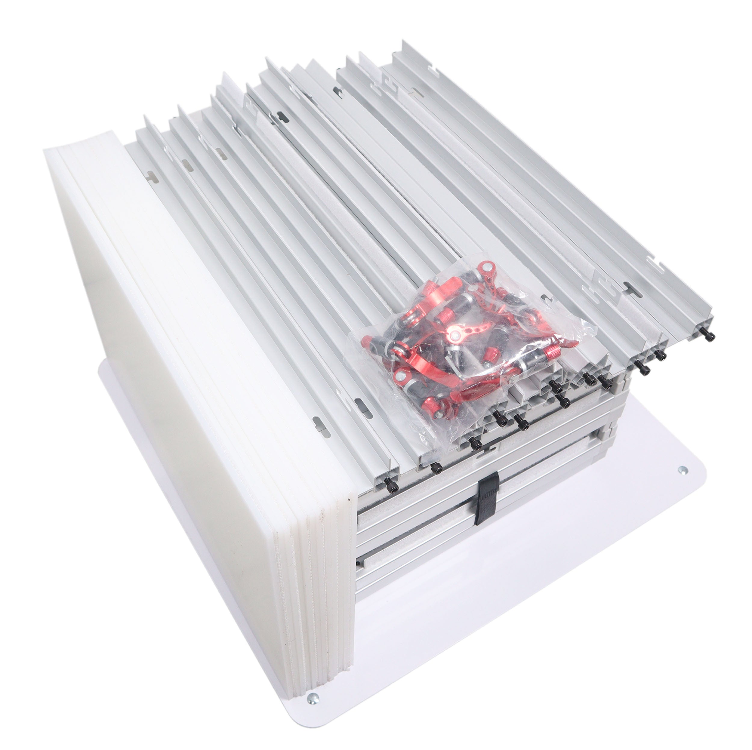 Lumo Stage Acrylic Pillar 6' Column Cube Section Display Pedestal and Base for LED DJ Stage Lighting Dance Floor