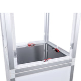 Lumo Stage Acrylic Pillar 6' Column Cube Section Display Pedestal and Base for LED DJ Stage Lighting Dance Floor