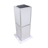 Lumo Stage Acrylic Pillar 6' Column Cube Section Display Pedestal and Base for LED DJ Stage Lighting Dance Floor