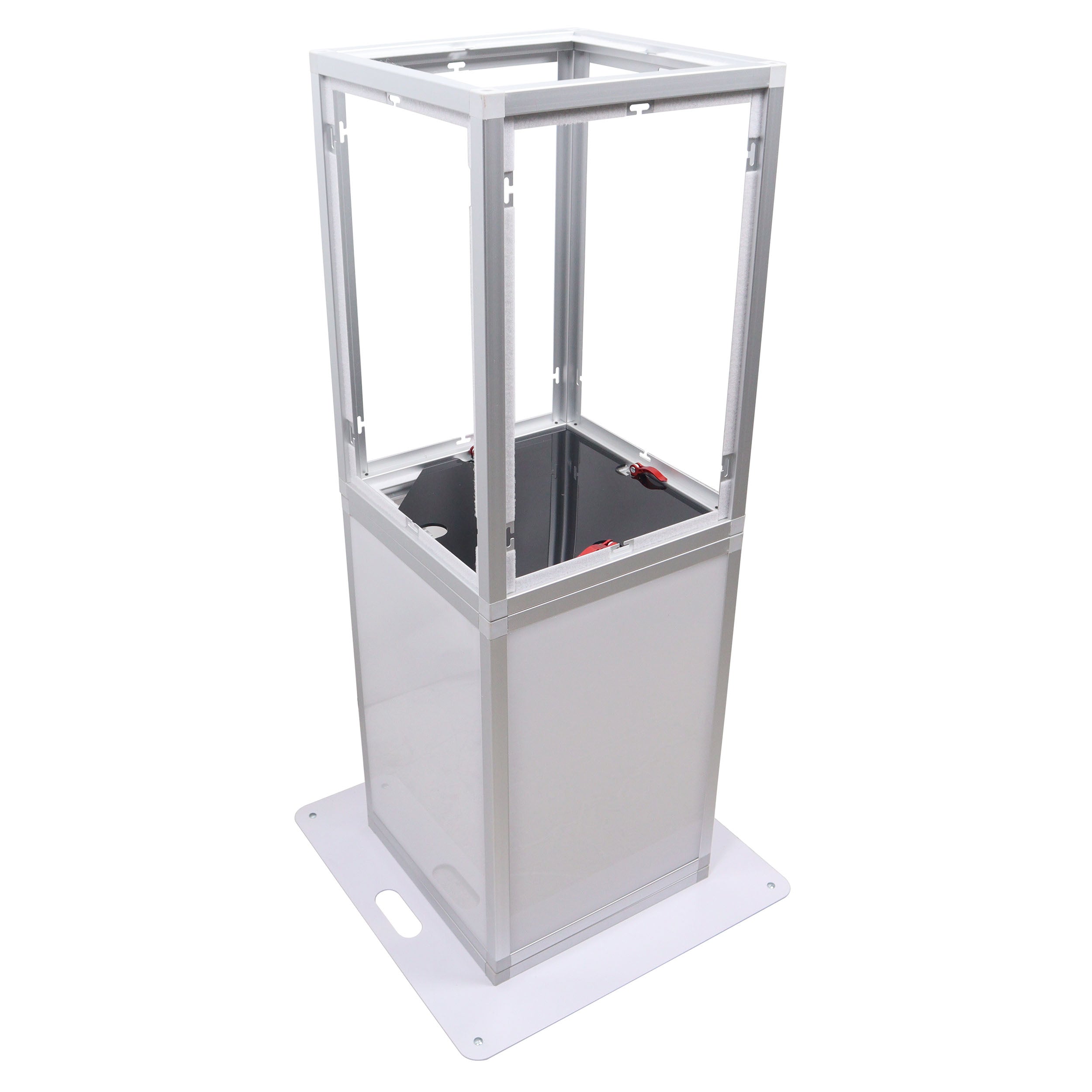 Lumo Stage Acrylic Pillar 6' Column Cube Section Display Pedestal and Base for LED DJ Stage Lighting Dance Floor
