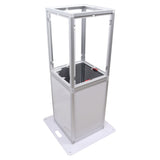 Lumo Stage Acrylic Pillar 6' Column Cube Section Display Pedestal and Base for LED DJ Stage Lighting Dance Floor