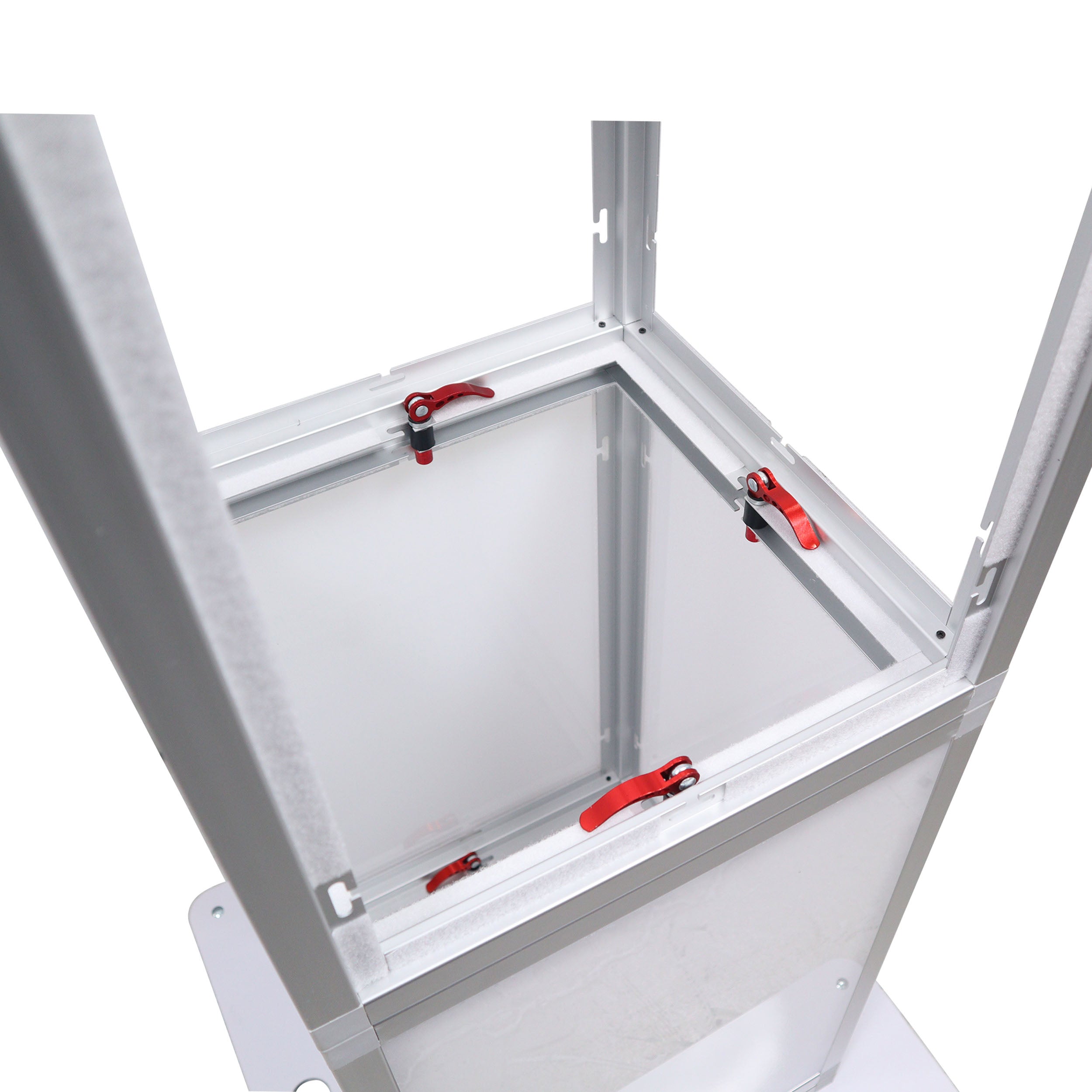 Lumo Stage Acrylic Pillar 6' Column Cube Section Display Pedestal and Base for LED DJ Stage Lighting Dance Floor