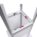 Lumo Stage Acrylic Pillar 6' Column Cube Section Display Pedestal and Base for LED DJ Stage Lighting Dance Floor