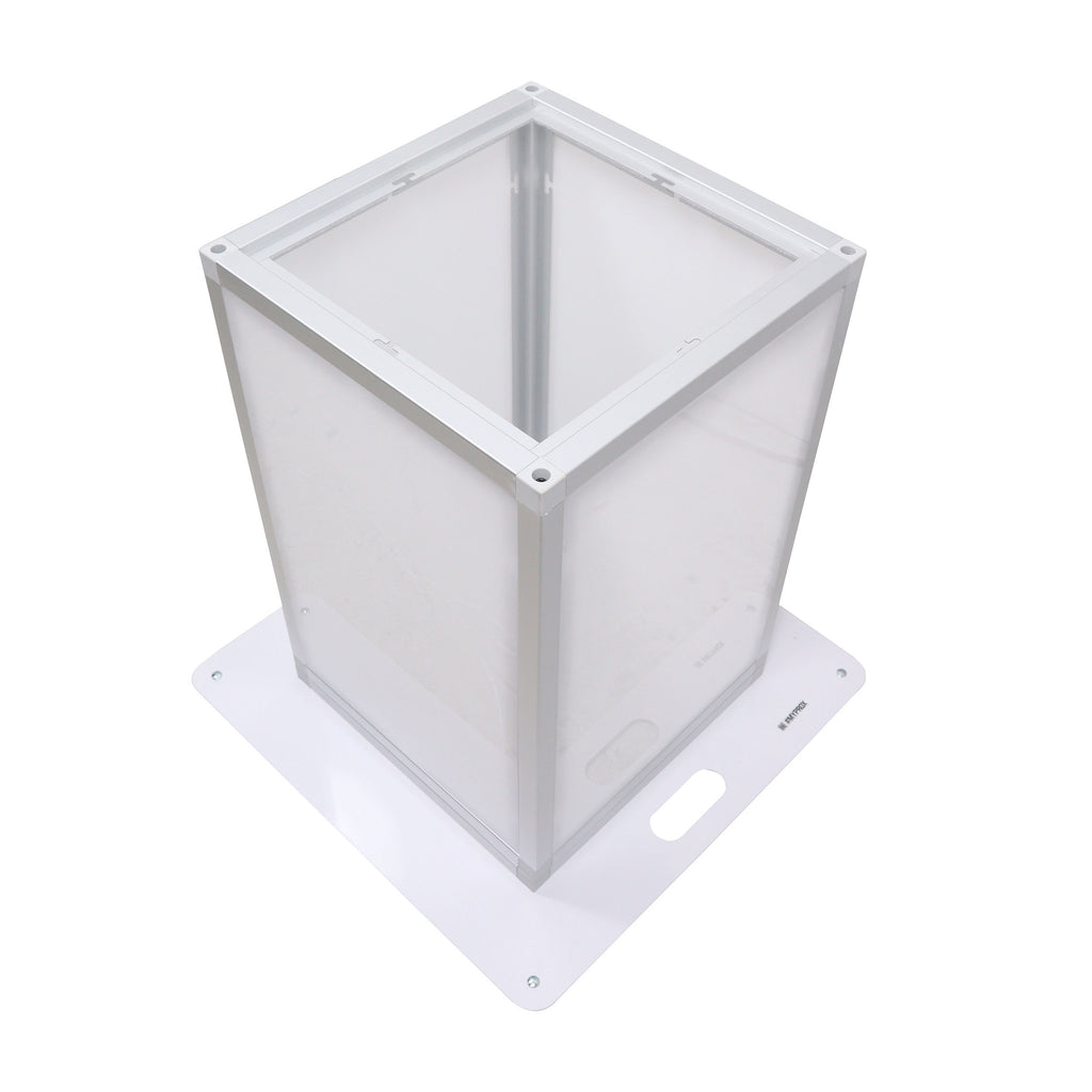 Lumo Stage Acrylic Pillar 6' Column Cube Section Display Pedestal and Base for LED DJ Stage Lighting Dance Floor