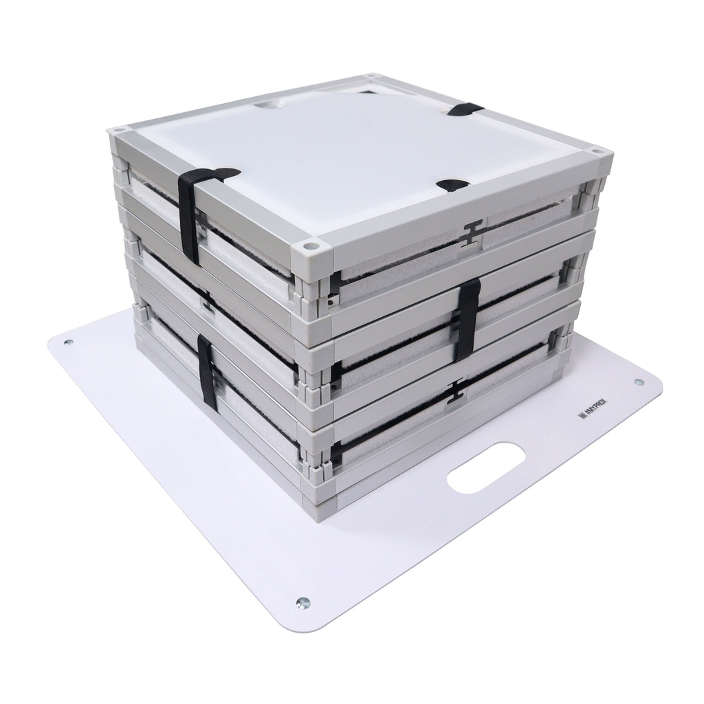 Lumo Stage Acrylic Pillar 6' Column Cube Section Display Pedestal and Base for LED DJ Stage Lighting Dance Floor