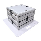 Lumo Stage Acrylic Pillar 6' Column Cube Section Display Pedestal and Base for LED DJ Stage Lighting Dance Floor