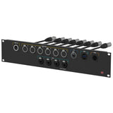 Connection System Light 2U (PWR,LTC,DMX,ETH,USB) by Santosom