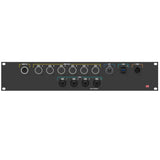 Connection System Light 2U (PWR,LTC,DMX,ETH,USB) by Santosom