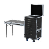 Roadcase Serie 120, 19U 7 drawers: 2, 2, 2, 2, 3, 3, 5U by Santosom