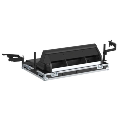 Flight Case for Allen & Heath S5000 With Doghouse, Casters and Laptop Monitor Arm by Santosom
