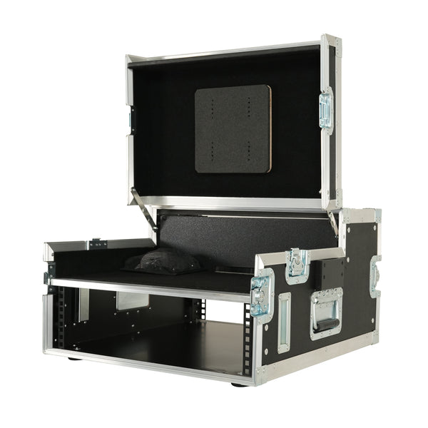 Flight case Regie 4, Video Production Controller+LCD+19" 3U by Santosom