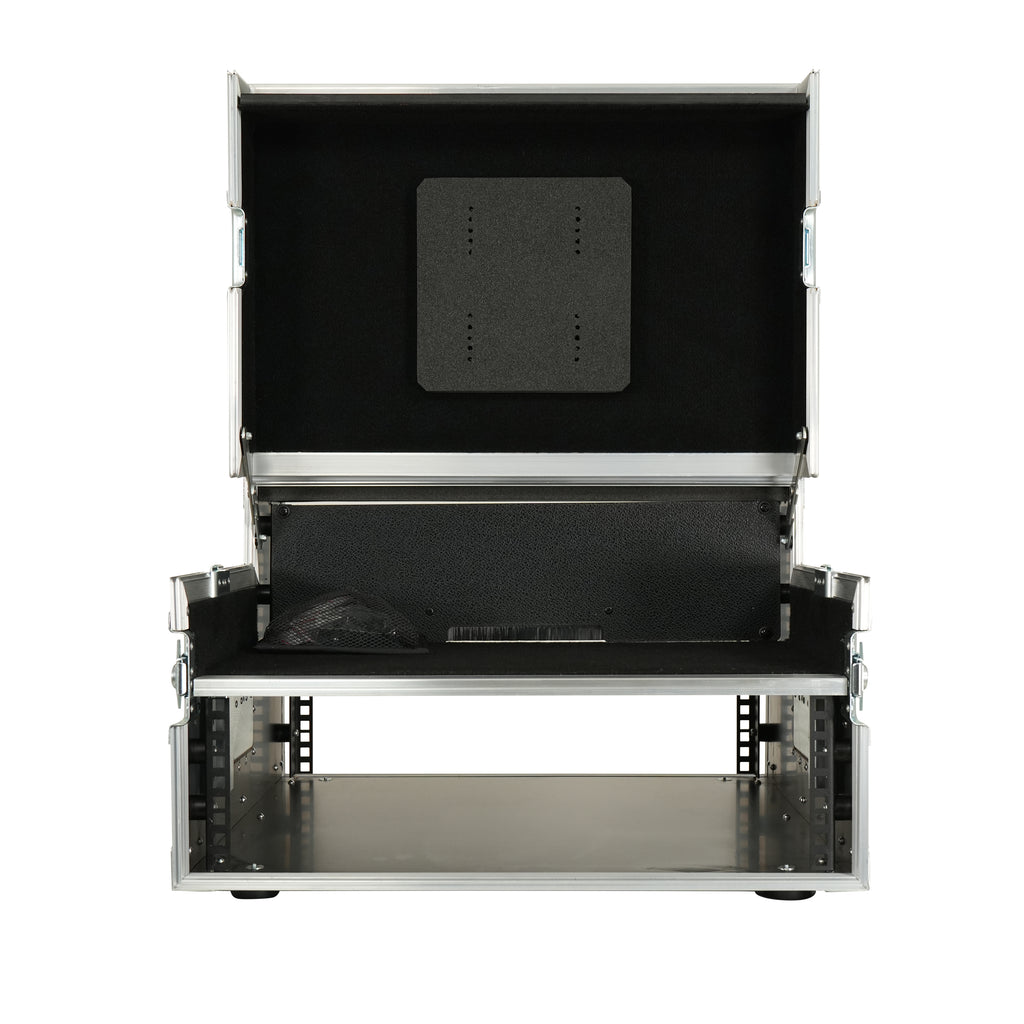 Flight case Regie 4, Video Production Controller+LCD+19" 3U by Santosom