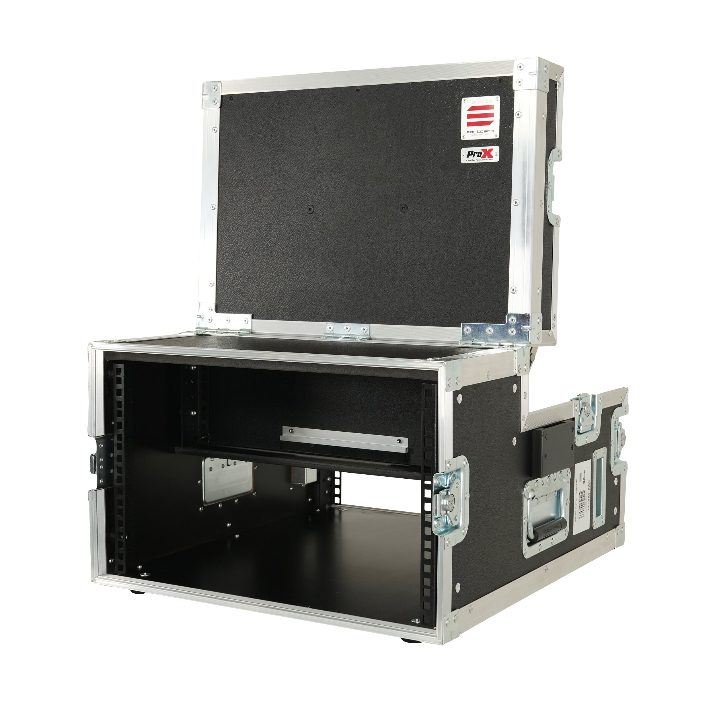 Flight case Regie 4, Video Production Controller+LCD+19" 3U by Santosom