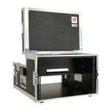 Flight case Regie 4, Video Production Controller+LCD+19" 3U by Santosom