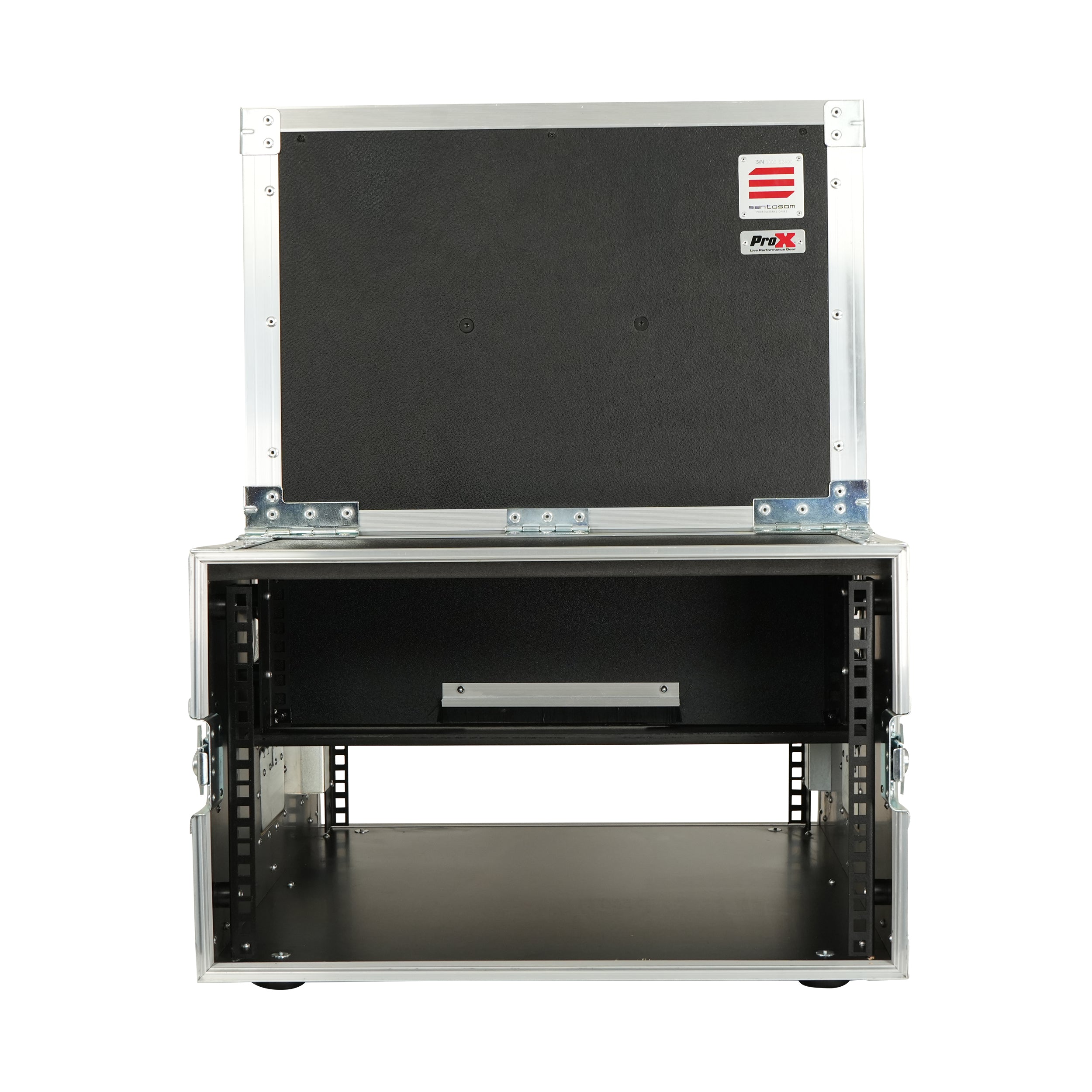 Flight case Regie 4, Video Production Controller+LCD+19" 3U by Santosom