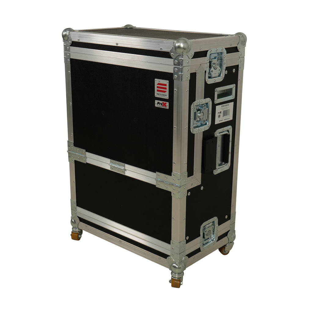 Flight case Regie 4, Video Production Controller+LCD+19" 3U by Santosom