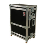 Flight case Regie 4, Video Production Controller+LCD+19" 3U by Santosom