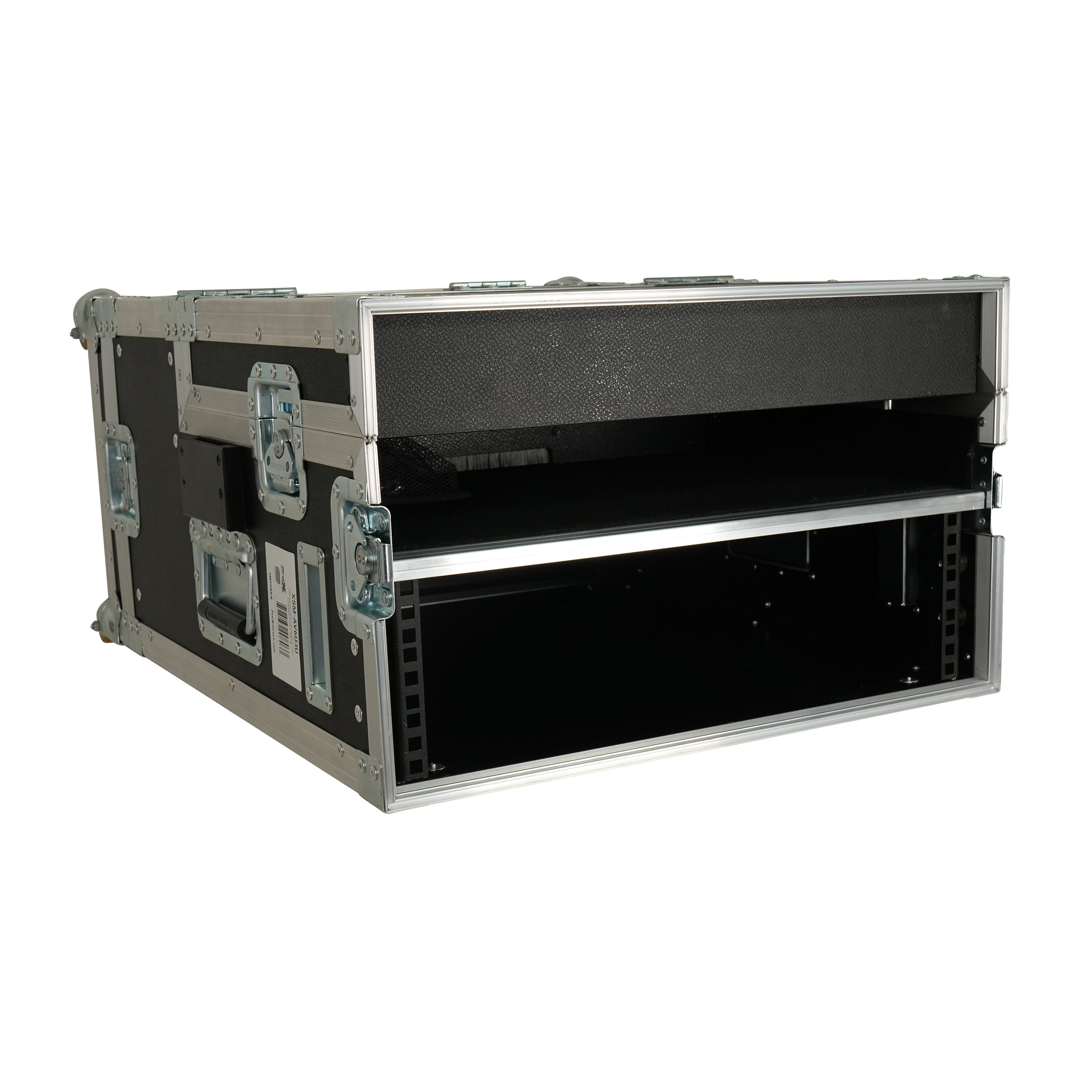 Flight case Regie 4, Video Production Controller+LCD+19" 3U by Santosom