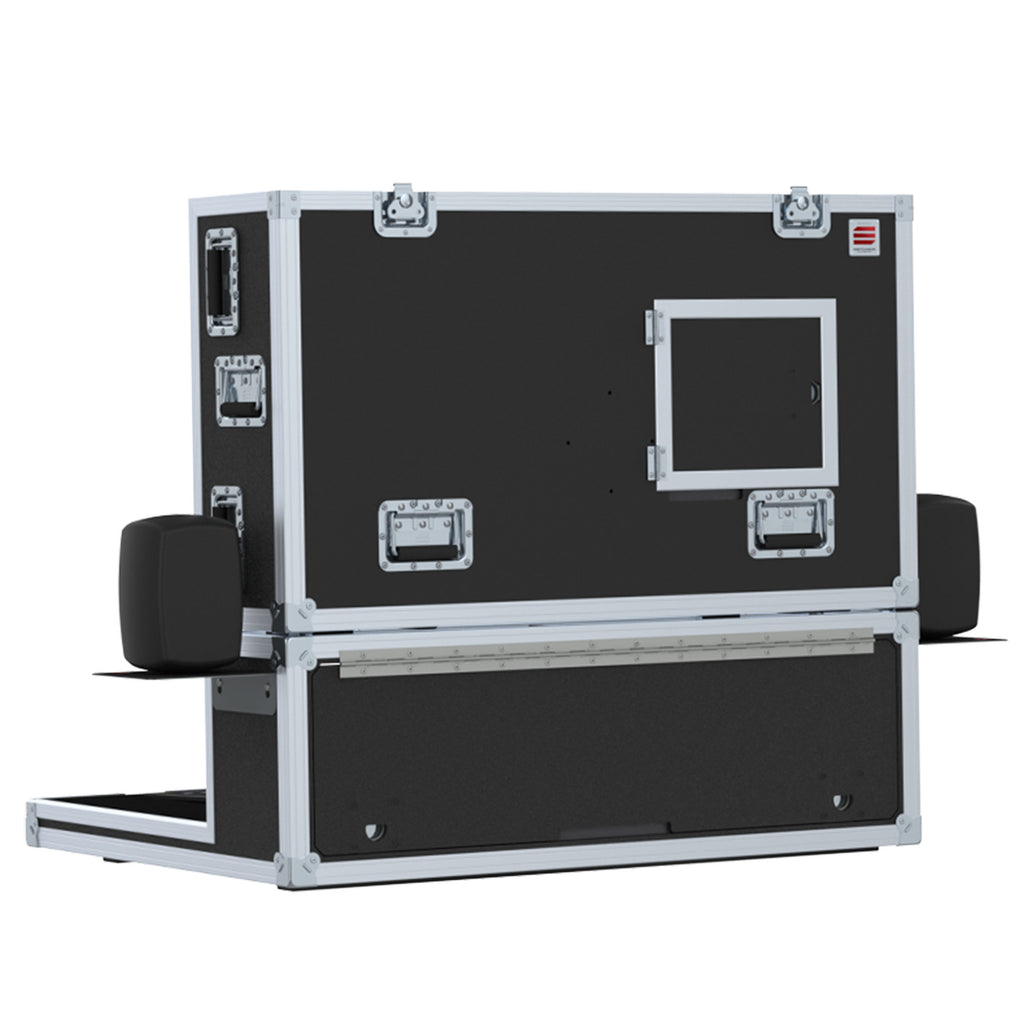 Video Controller Flight case, Production mixer BlackMagic ATEM 2ME + Monitor by Santosom