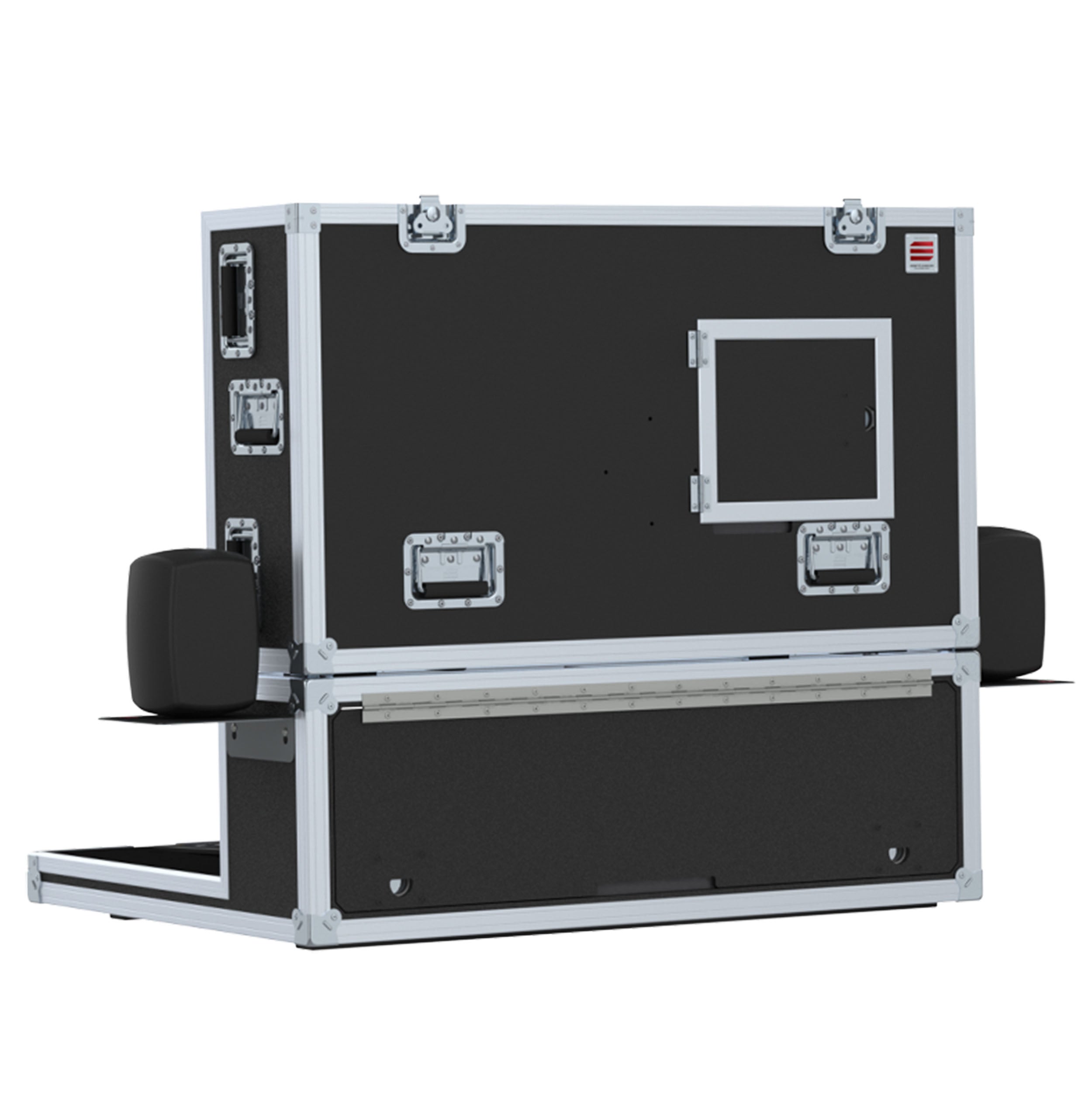 Video Controller Flight case, Production mixer BlackMagic ATEM 2ME + Monitor by Santosom