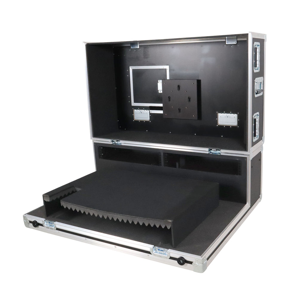 Video Controller Flight case, Production mixer BlackMagic ATEM 2ME + Monitor by Santosom