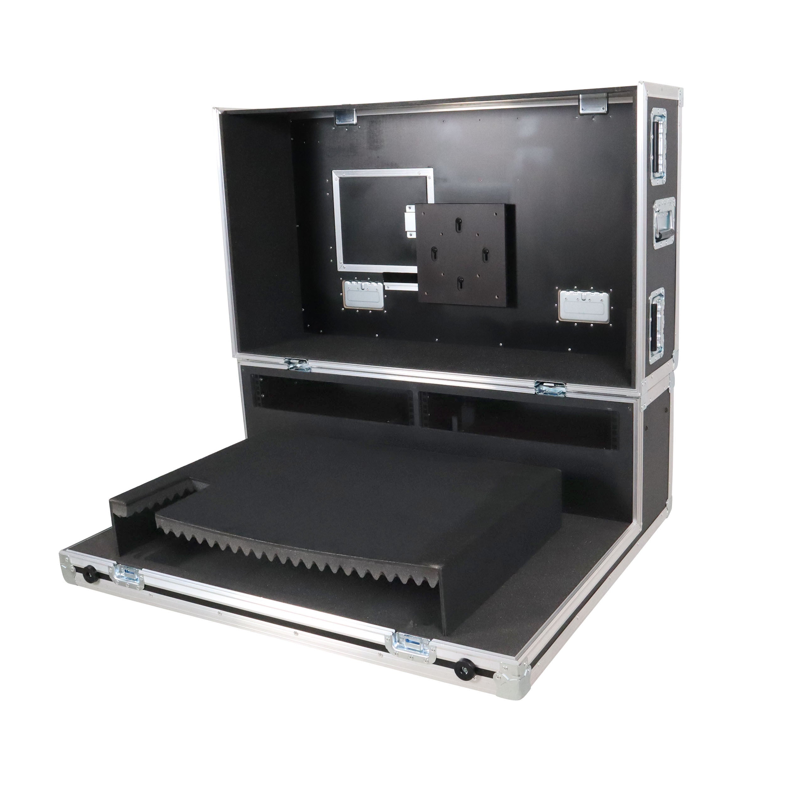 Video Controller Flight case, Production mixer BlackMagic ATEM 2ME + Monitor by Santosom