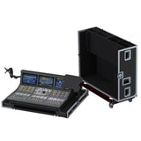 Flight Case for Avid S6L-24D with Doghouse, Casters and Laptop Monitor Arm by Santosom