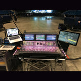 Flight Case for Avid S6L-24D with Doghouse, Casters and Laptop Monitor Arm by Santosom