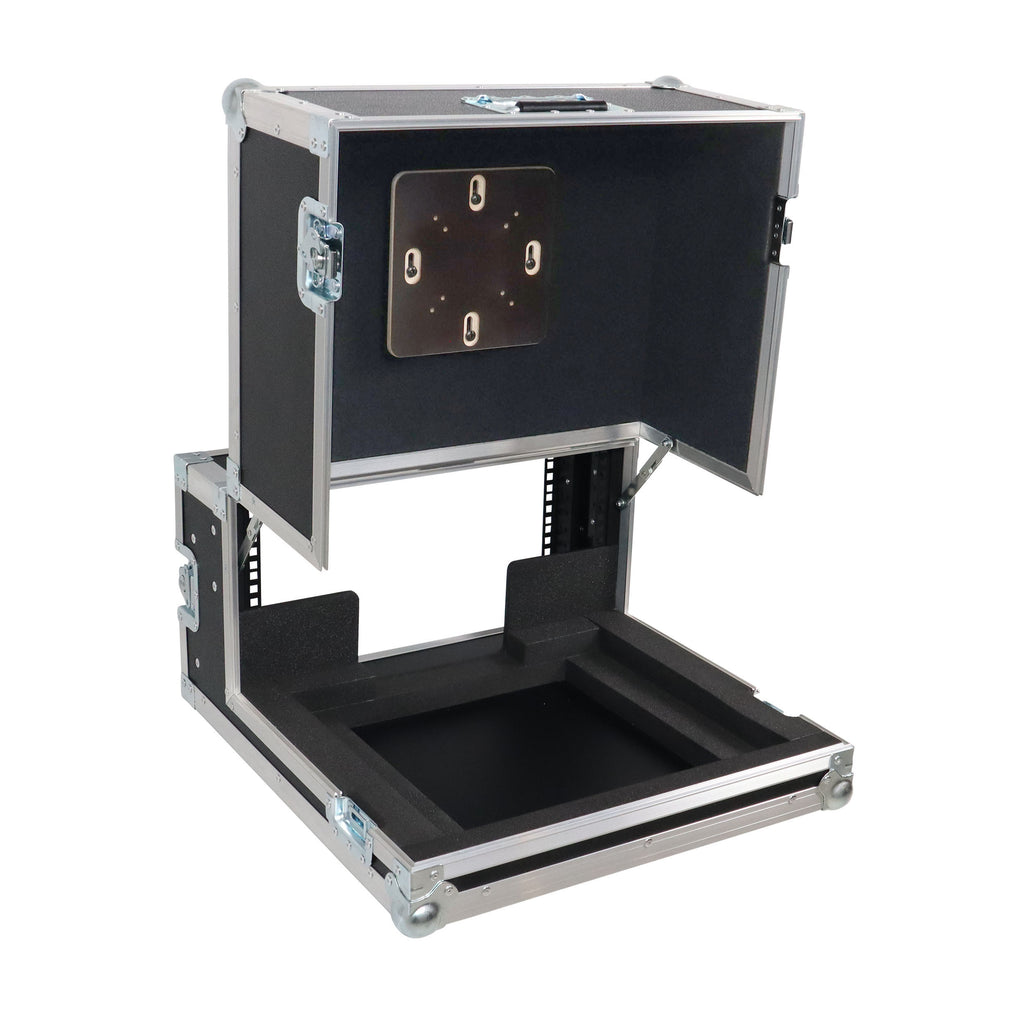 Video Controller Flight Case for Blackmagic ATEM 1 M/E Camera Control Panel 3U + 6U by Santosom