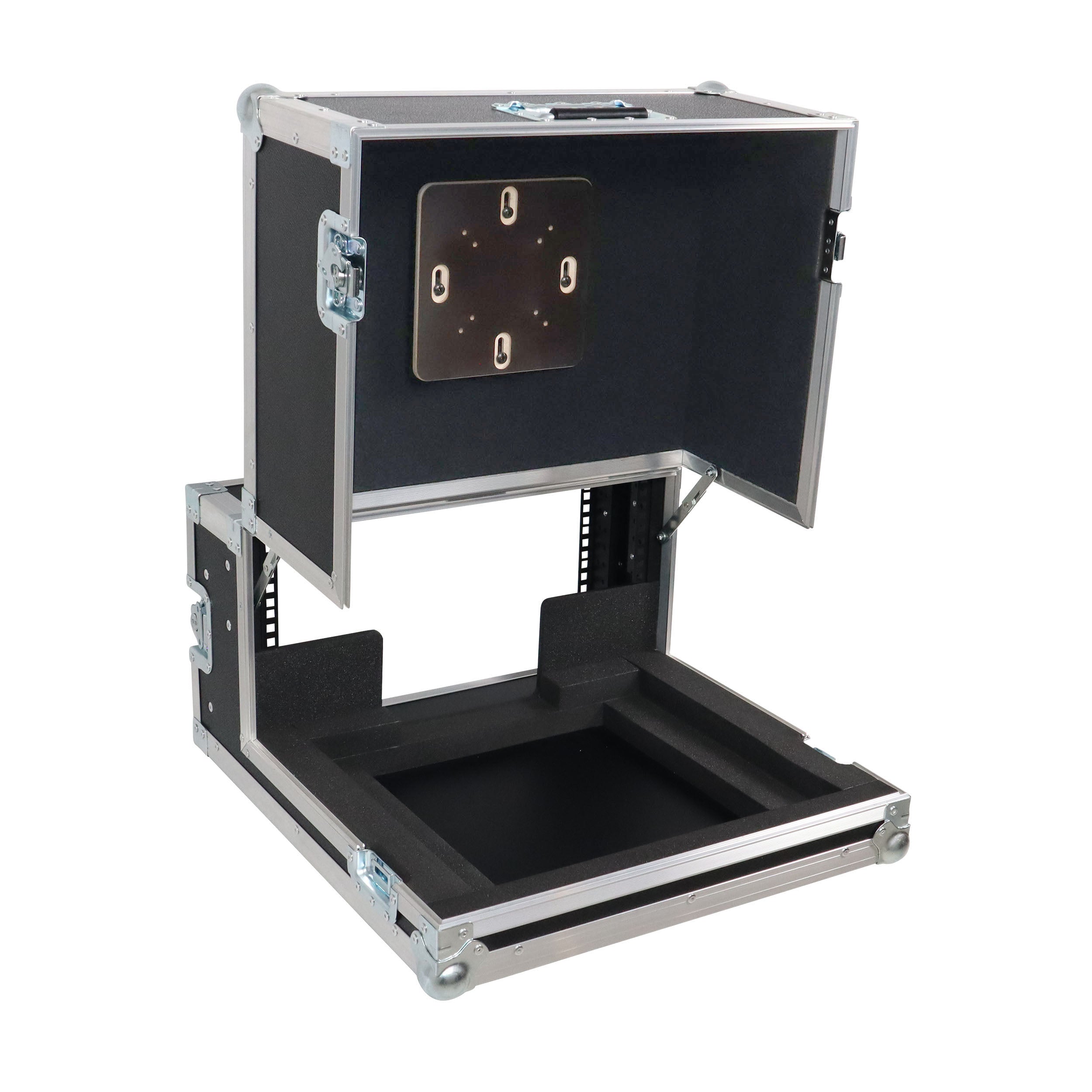 Video Controller Flight Case for Blackmagic ATEM 1 M/E Camera Control Panel 3U + 6U by Santosom