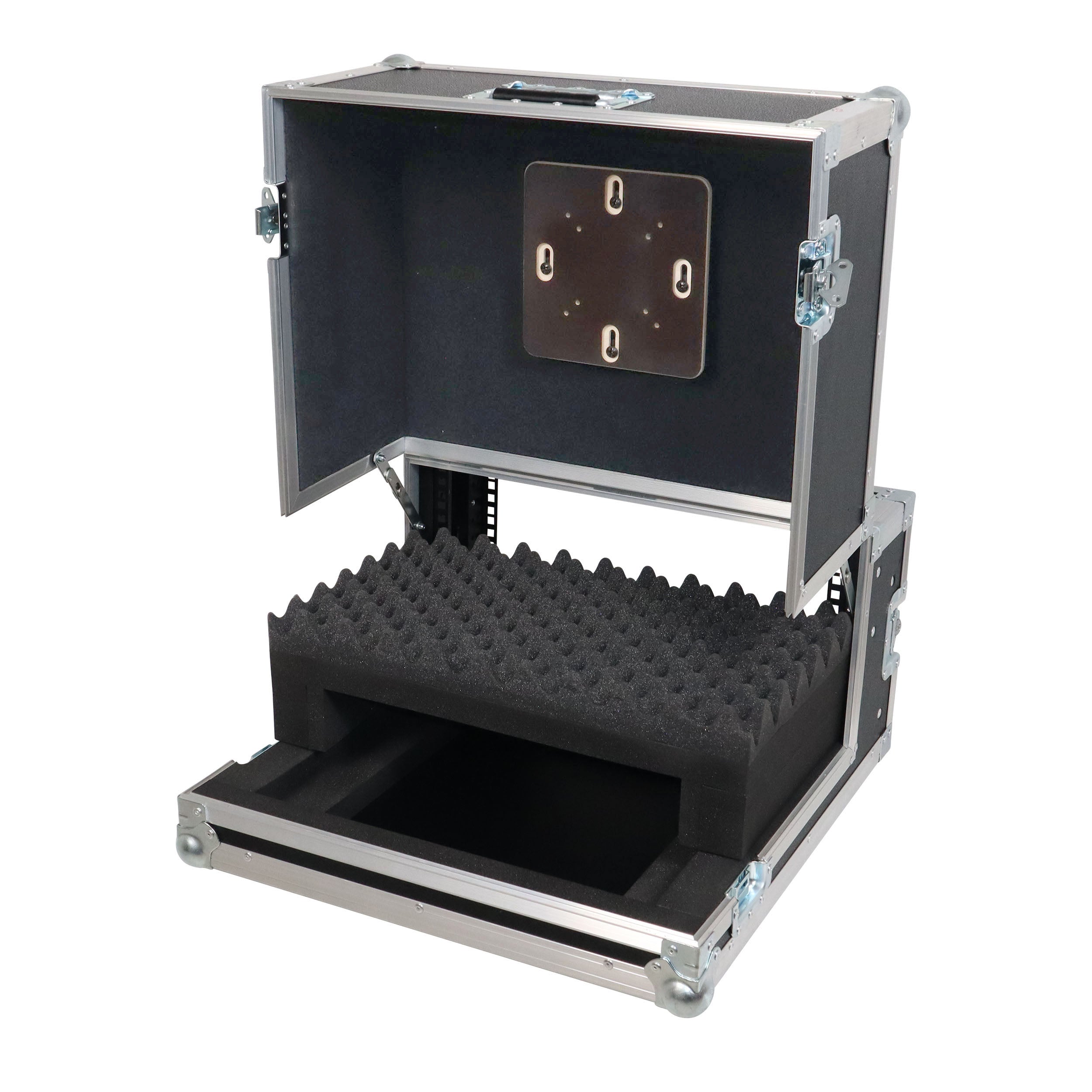 Video Controller Flight Case for Blackmagic ATEM 1 M/E Camera Control Panel 3U + 6U by Santosom