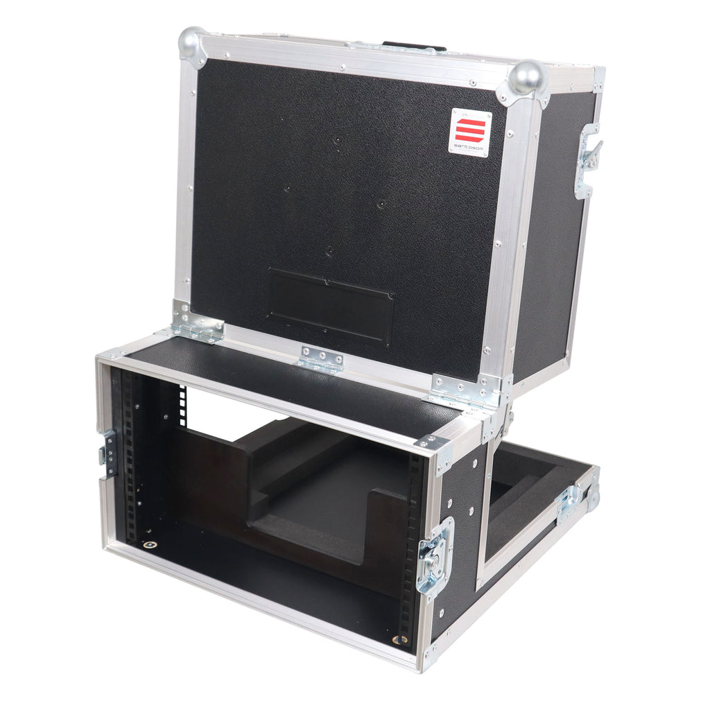 Video Controller Flight Case for Blackmagic ATEM 1 M/E Camera Control Panel 3U + 6U by Santosom