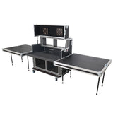 Video Controller Regie 2x 24" Monitors + rack, 560-BRR 9U + 6U by Santosom