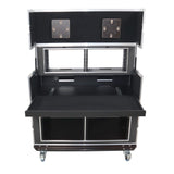Video Controller Regie 2x 24" Monitors + rack, 560-BRR 9U + 6U by Santosom