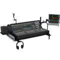 Flight Case for Yamaha DM7EX with Doghouse, Casters and Laptop Monitor Arm by Santosom