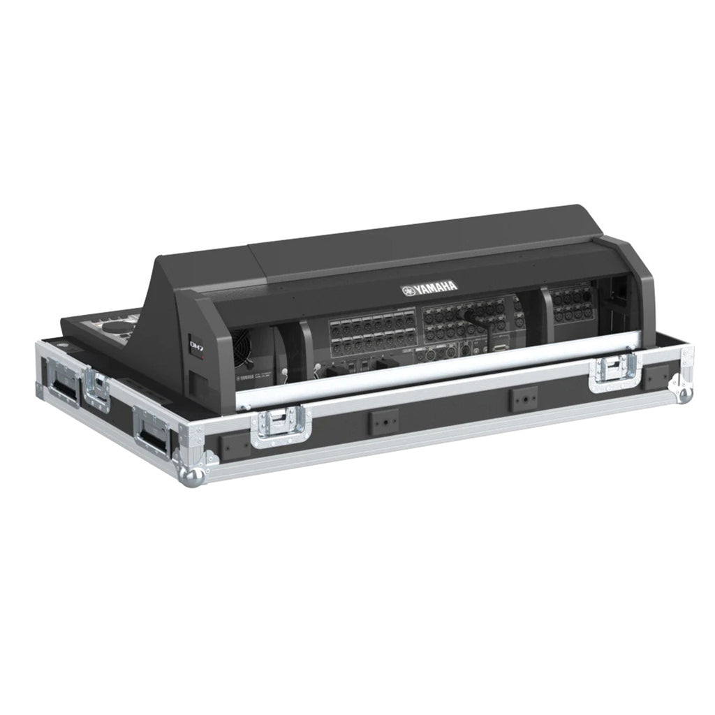 Flight Case for Yamaha DM7EX with Doghouse, Casters and Laptop Monitor Arm by Santosom