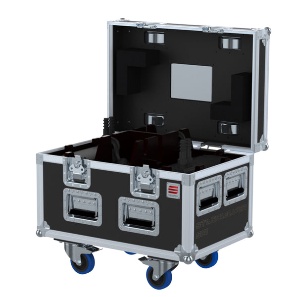 Flight Case, 2x Verlinde Stagemaker D8+ SR1 250kg by Santosom
