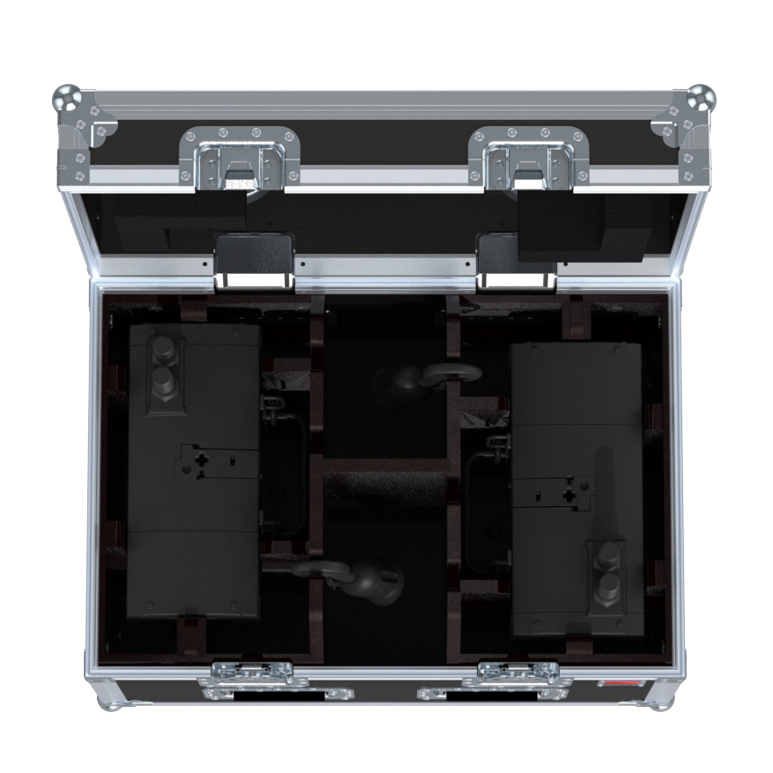 Flight Case, 2x Verlinde Stagemaker D8+ SR1 250kg by Santosom