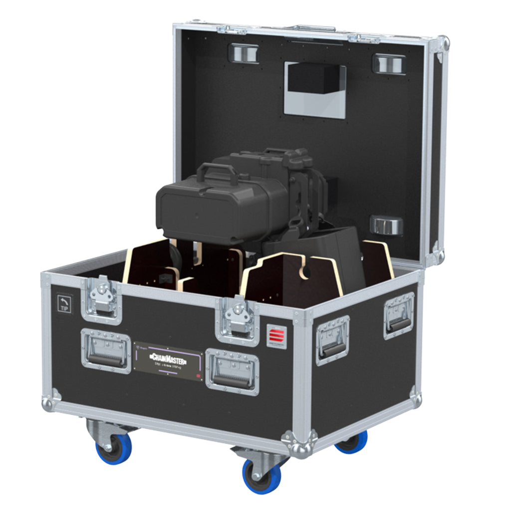 Flight case PRO, 1x ChainMaster D8+ Ultra 2T by Santosom