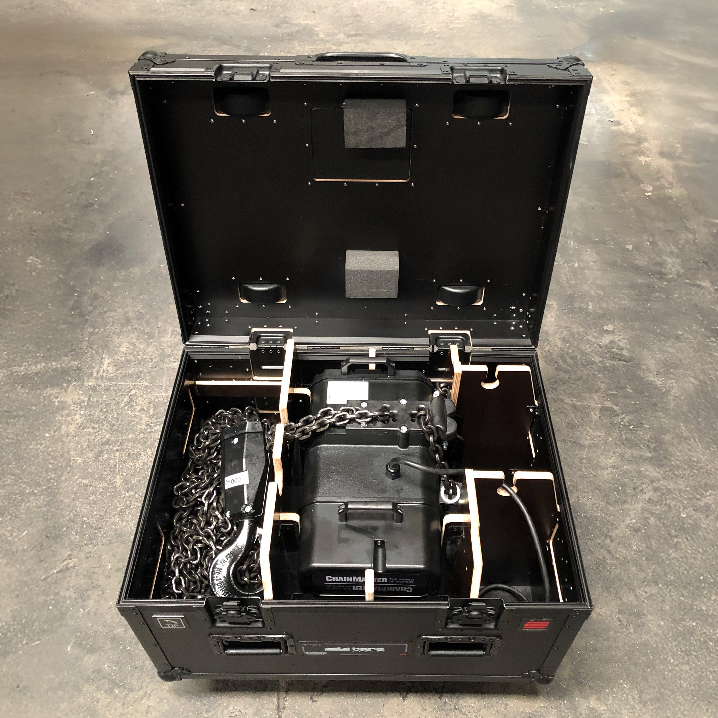 Flight case PRO, 1x ChainMaster D8+ Ultra 2T by Santosom