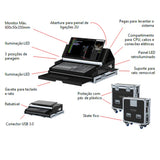 Flight case for Avolites Obsidian Control NX Wing Lighting controller by Santosom