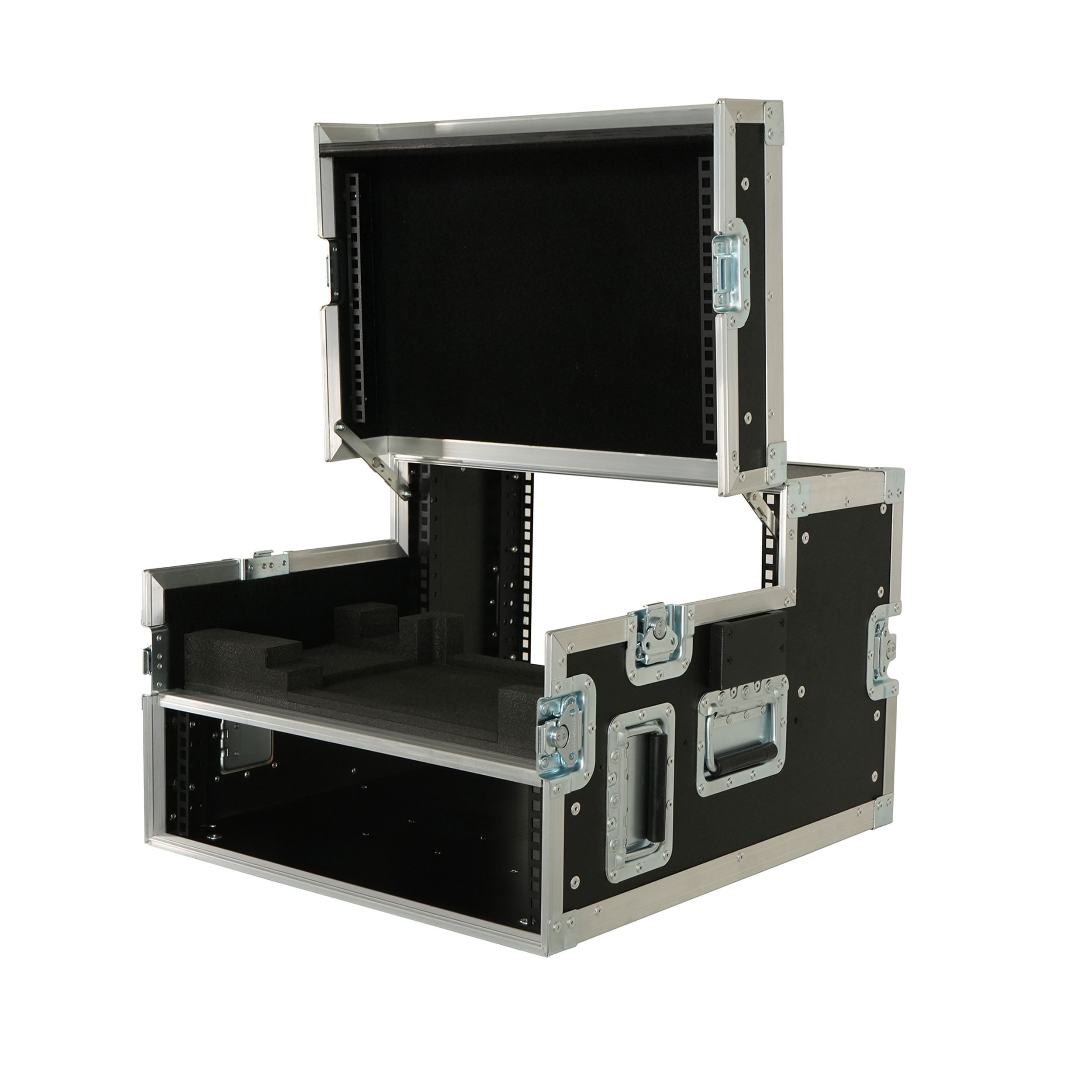 Flight case Regie 4, Roland VR-4HD LCD 19" 3U by Santosom