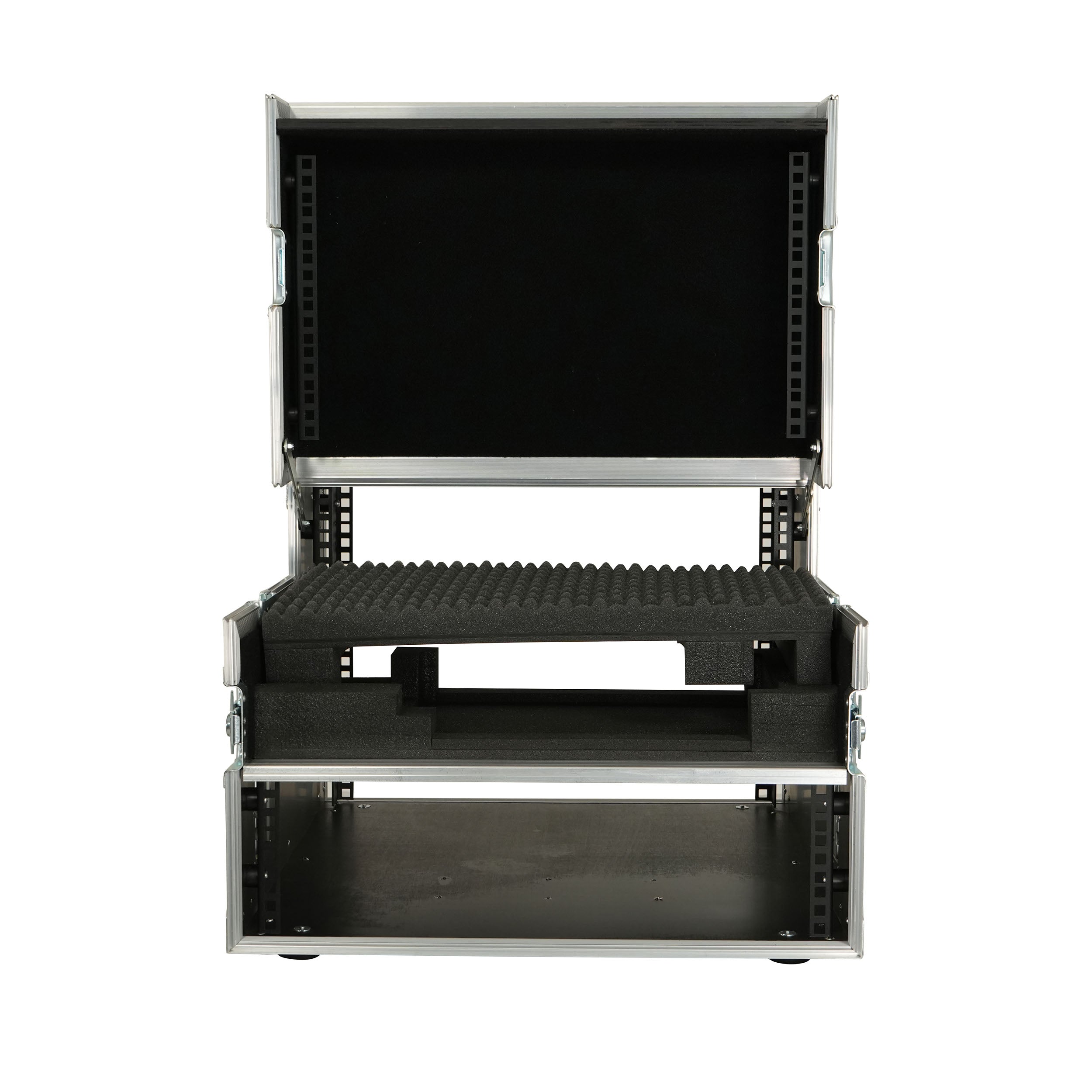 Flight case Regie 4, Roland VR-4HD LCD 19" 3U by Santosom