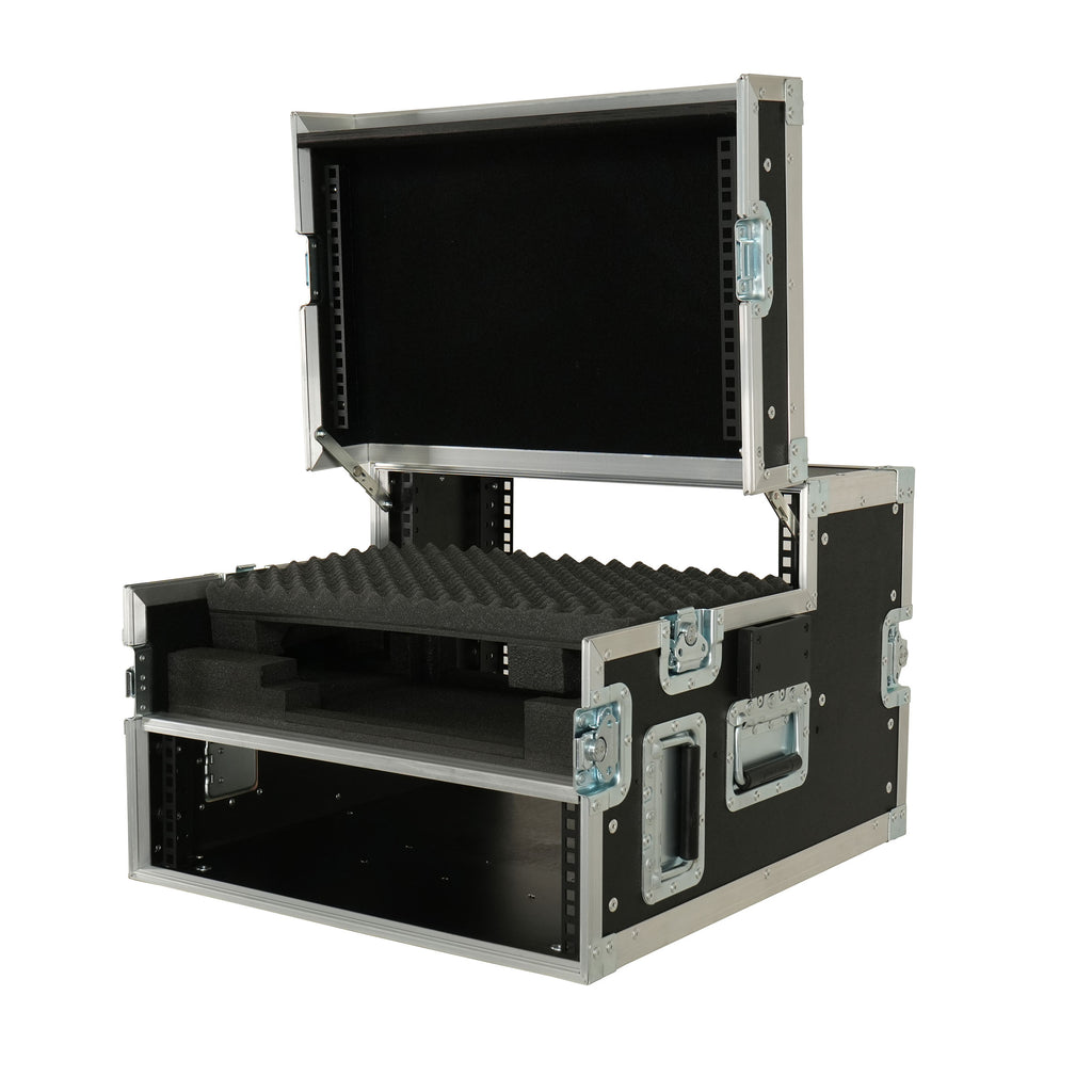 Flight case Regie 4, Roland VR-4HD LCD 19" 3U by Santosom