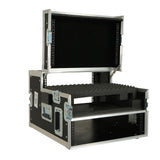 Flight case Regie 4, Roland VR-4HD LCD 19" 3U by Santosom
